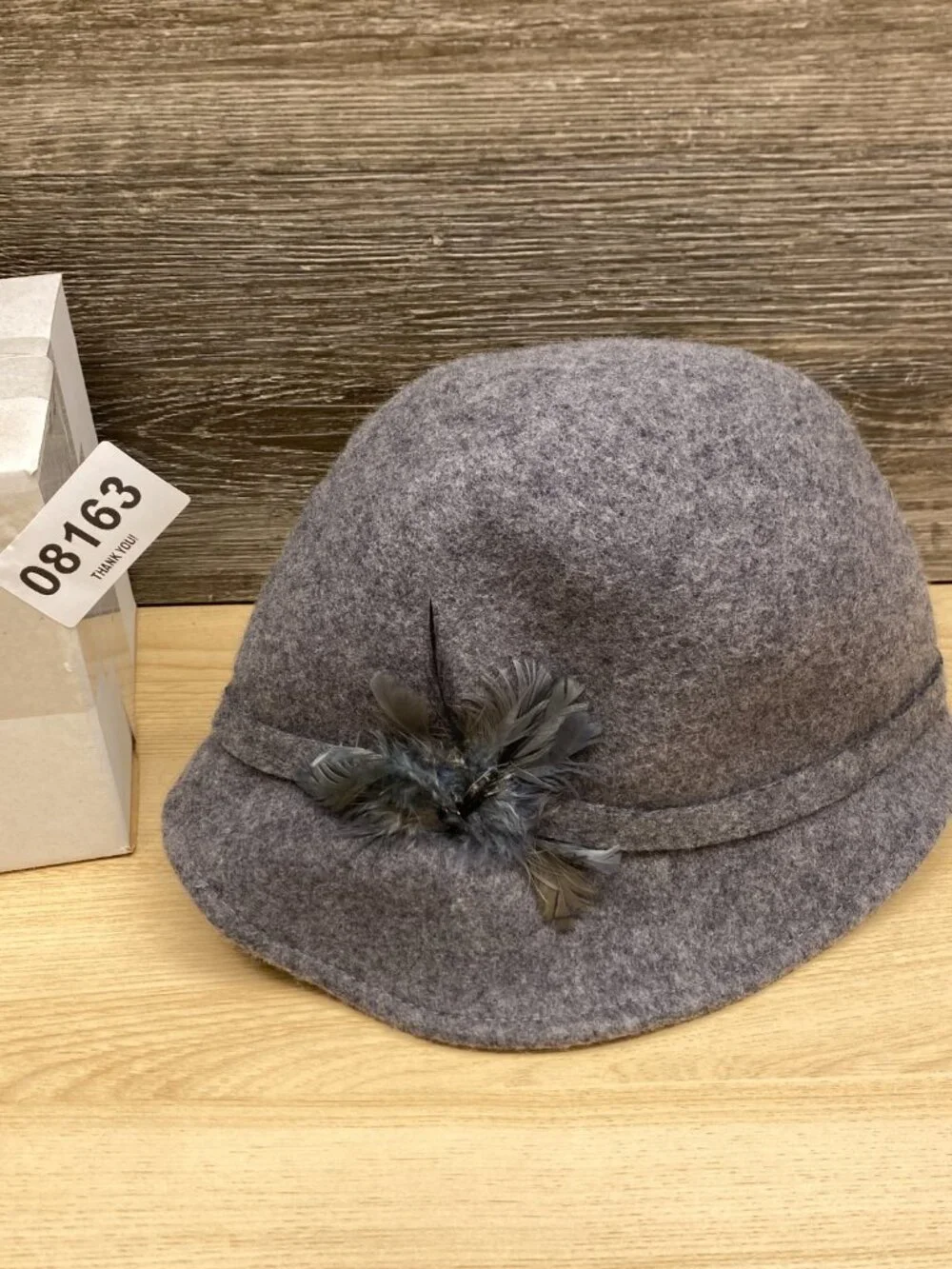 Pins & Needles Wool Cloche Hat Gray Womens‎